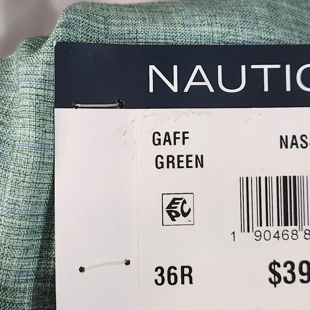 Nautica Mint Green Two-Piece Men's Suit - Picture 13 of 14